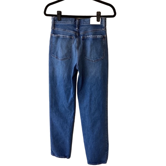 The Perfect Vintage Straight Jean in Blue by Madewell High-Waisted Classic 26 - Picture 2 of 12